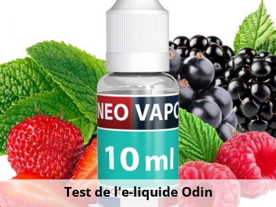 Test de l’e-liquide Odin