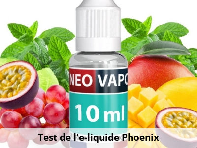 Test de l’e-liquide Phoenix
