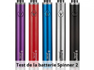 Test de la batterie Spinner 2