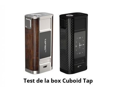 Test de la box Cuboid Tap