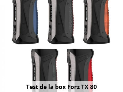 Test de la box Forz TX 80 