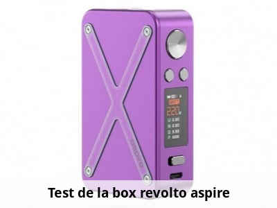 Test de la box revolto aspire
