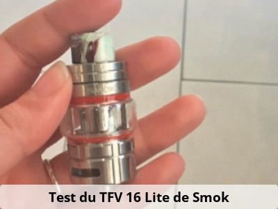 Test du TFV 16 Lite de Smok