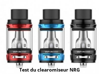 Test du clearomiseur NRG