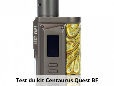 Test du kit Centaurus Quest BF