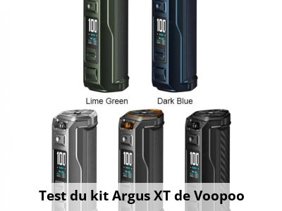 Test du kit Argus XT de Voopoo