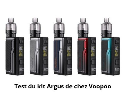 Test du kit Argus de chez Voopoo