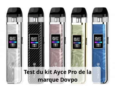 Test du kit Ayce Pro de la marque Dovpo