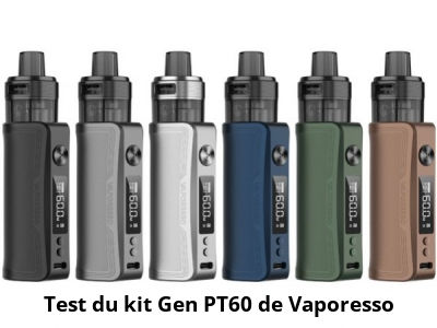 Test du kit Gen PT60 de Vaporesso