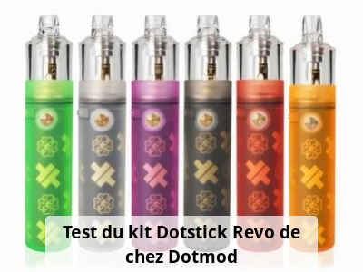 Test du kit Dotstick Revo de chez Dotmod