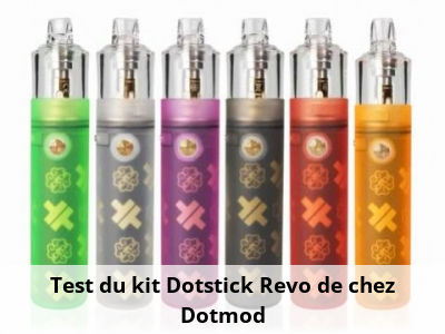 Test du kit Dotstick Revo de chez Dotmod