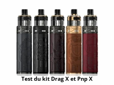 Test du kit Drag X et Pnp X
