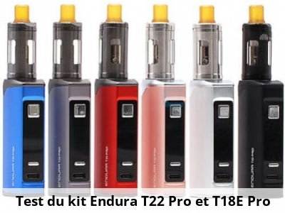 Test du kit Endura T22 Pro et T18E Pro