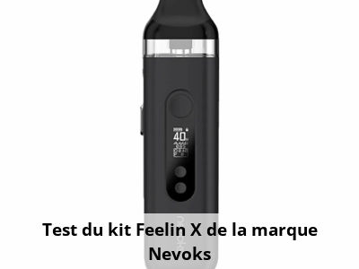 Test du kit Feelin X de la marque Nevoks