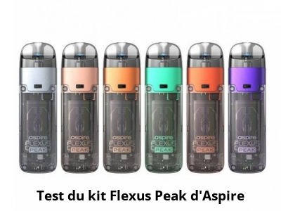Test du kit Flexus Peak d’Aspire