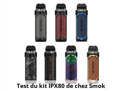 Test du kit IPX80 de chez Smok