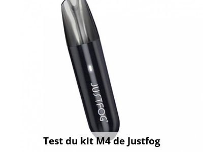 Test du kit M4 de Justfog