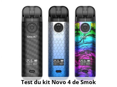 Test du kit Novo 4 de Smok