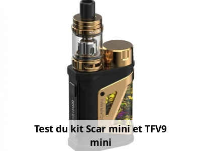 Test du kit Scar mini et TFV9 mini