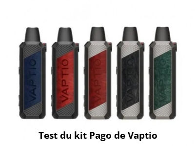 Test du kit Pago de Vaptio