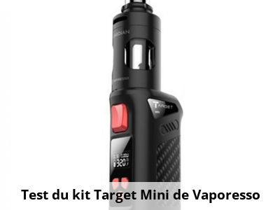 Test du kit Target Mini de Vaporesso 