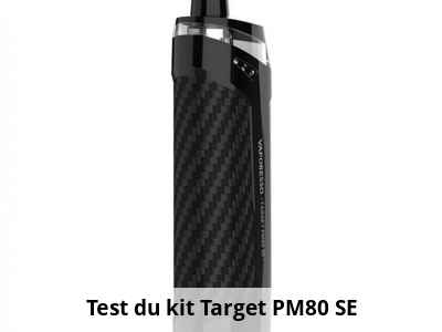Test du kit Target PM80 SE