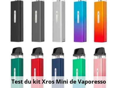 Test du kit Xros Mini de Vaporesso 
