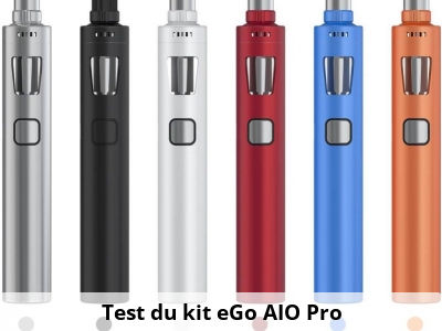 Test du kit eGo AIO Pro