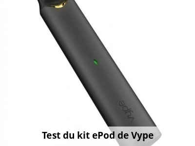 Test du kit ePod de Vype