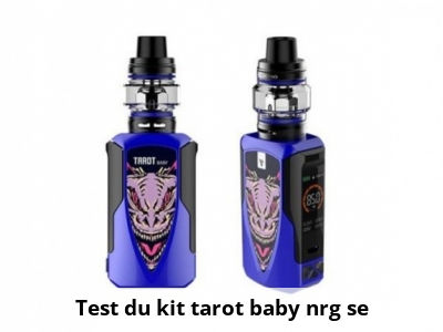 Test du kit tarot baby nrg se