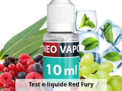 Test e-liquide Red Fury