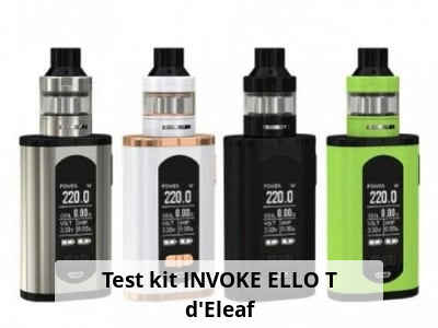 Test kit INVOKE ELLO T d'Eleaf