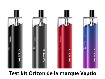 Test kit Orizon de la marque Vaptio