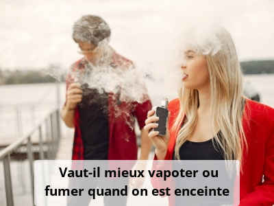 Vaut-il mieux vapoter ou fumer quand on est enceinte ?
