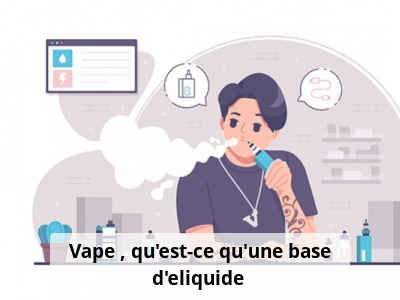 Vape : qu’est-ce qu’une base d’eliquide ?